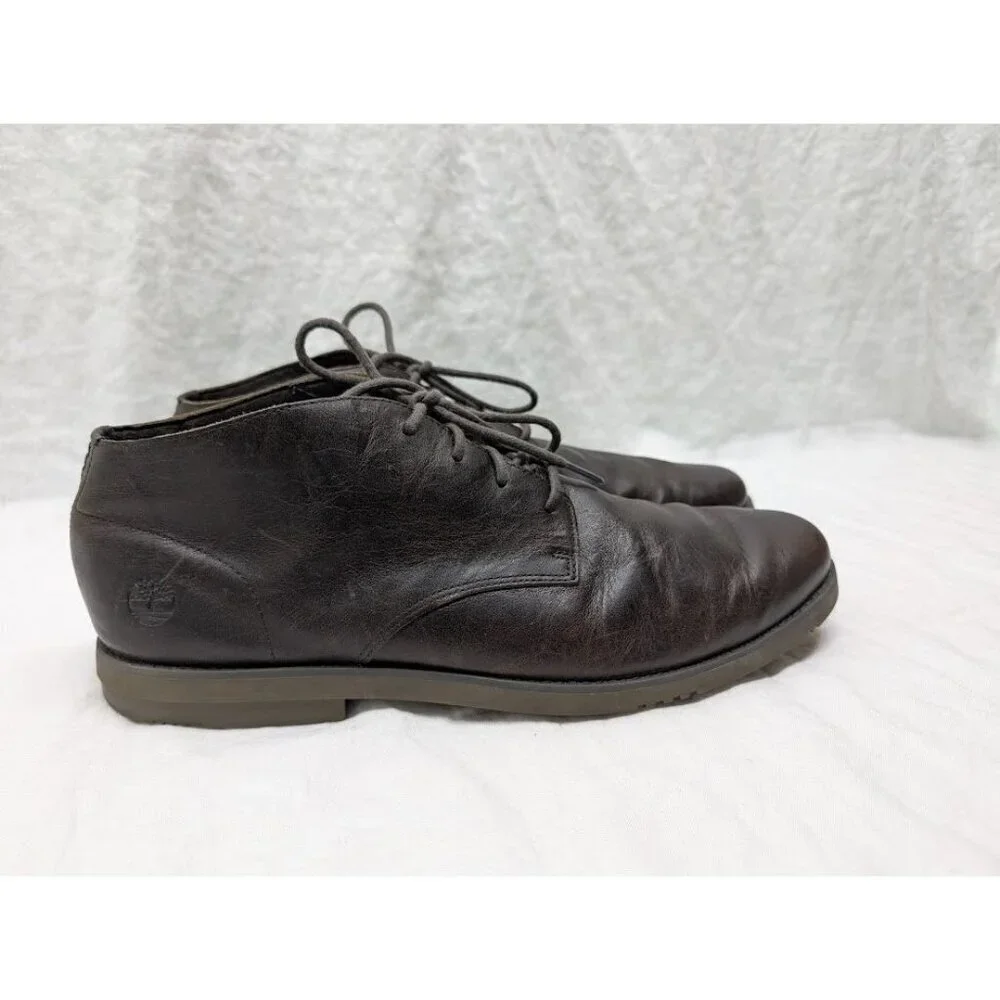 Timberland Yorkdale Chukka dark brown men's size 12 with Ortholite casual SH6
